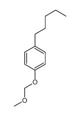 1-(methoxymethoxy)-4-pentylbenzene结构式