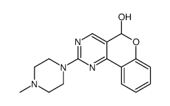 2-(4-methylpiperazin-1-yl)-5H-chromeno[4,3-d]pyrimidin-5-ol结构式