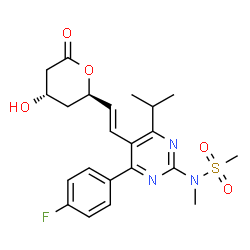 ent-Rosuvastatin Lactone Structure