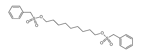 9-benzylsulfonyloxynonyl benzylsulfonate Structure