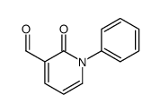2-oxo-1-phenylpyridine-3-carbaldehyde Structure