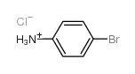 4-溴苯胺盐酸盐结构式