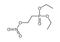 2-diethoxyphosphorylethyl nitrate结构式