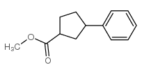 3-苯基环戊烷羧酸甲酯结构式