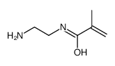 N-(2-aminoethyl)-2-methylprop-2-enamide结构式