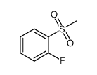 1-FLUORO-2-(METHYLSULFONYL)BENZENE Structure