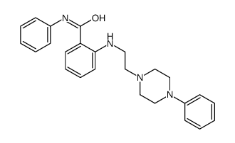 N-phenyl-2-[2-(4-phenylpiperazin-1-yl)ethylamino]benzamide Structure