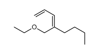 4-(ethoxymethyl)octa-1,3-diene Structure