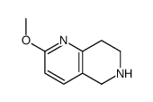 2-mthoxy-5,6,7,8-tetrahydro-[1,6]naphthyridine Structure
