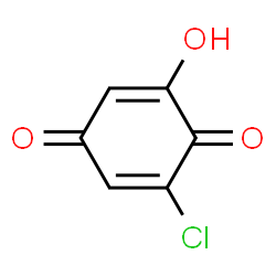 2,5-Cyclohexadiene-1,4-dione,2-chloro-6-hydroxy- picture