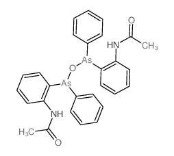 Arsinous acid,[2-(acetylamino)phenyl]phenyl-, anhydride (9CI)结构式