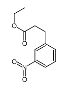 3-(3-NITRO-PHENYL)-PROPIONIC ACID ETHYL ESTER结构式