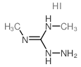 Hydrazinecarboximidamide,N,N-dimethyl-, hydriodide (1:1) Structure