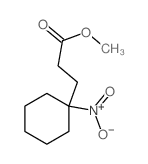methyl 3-(1-nitrocyclohexyl)propanoate Structure