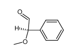 (-)-(R)-2-methoxy-2-phenylacetaldehyde Structure