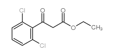 3-(2,6-二氯苯基)-3-氧代丙酸乙酯结构式