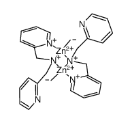 dimeric methylzinc bis(2-pyridylmethyl)amide Structure
