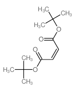 马来酸二叔丁酯结构式