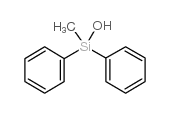 hydroxymethyldiphenylsilane Structure
