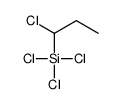 trichloro(1-chloropropyl)silane Structure