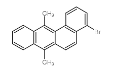 4-bromo-7,12-dimethylbenz(a)anthracene structure