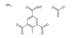azanium,2-methyl-1,3,5-trinitrobenzene,nitrate Structure