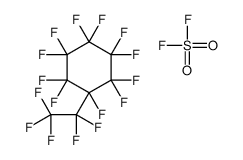 1,2,2,3,3,4,5,5,6,6-DECAFLUORO-4-(PENTAFLUOROETHYL)CYCLOHEXANE SULFONYLFLUORIDE结构式