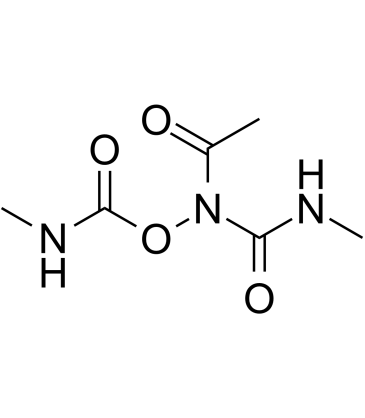 卡醋胺结构式