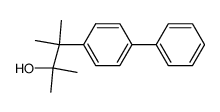 3-p-biphenylyl-2,3-dimethyl-2-butanol Structure