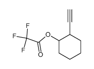 2-ethynylcyclohexyl 2,2,2-trifluoroacetate Structure