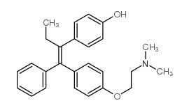 4’-hydroxy Tamoxifen Structure