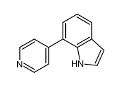 7-pyridin-4-yl-1H-indole结构式