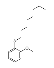 1-methoxy-2-oct-1-enylsulfanylbenzene Structure