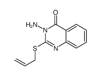 3-amino-2-prop-2-enylsulfanylquinazolin-4-one结构式
