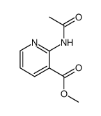 2-acetylamino-nicotinic acid methyl ester Structure