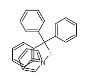 N-benzylidene-1,1,1-triphenyl-methanesulfenamide结构式