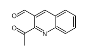 2-acetylquinoline-3-carbaldehyde Structure
