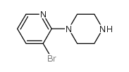 1-(3-溴吡啶-2-基)哌嗪结构式