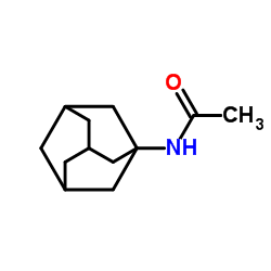 1-乙酰氨基金刚烷结构式