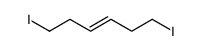 1,6-diiodohex-3-ene结构式