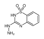 (1,1-dioxo-4H-1λ6,2,4-benzothiadiazin-3-yl)hydrazine Structure
