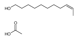 acetic acid,undec-9-en-1-ol结构式