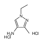1-乙基-3-甲基-1H-吡唑-4-胺结构式