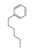 (5-碘戊基)苯结构式