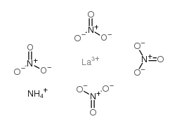 硝酸镧铵结构式