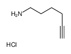 5-己炔胺盐酸盐结构式