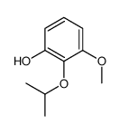 2-异丙氧基-3-甲氧基苯酚结构式