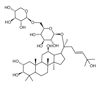 gypenoside LX结构式