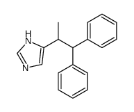 5-(1,1-diphenylpropan-2-yl)-1H-imidazole Structure