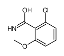 2-氯-6-甲氧基苯甲酰胺结构式